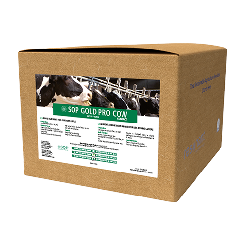 SOP Gold Pro Cow product box.